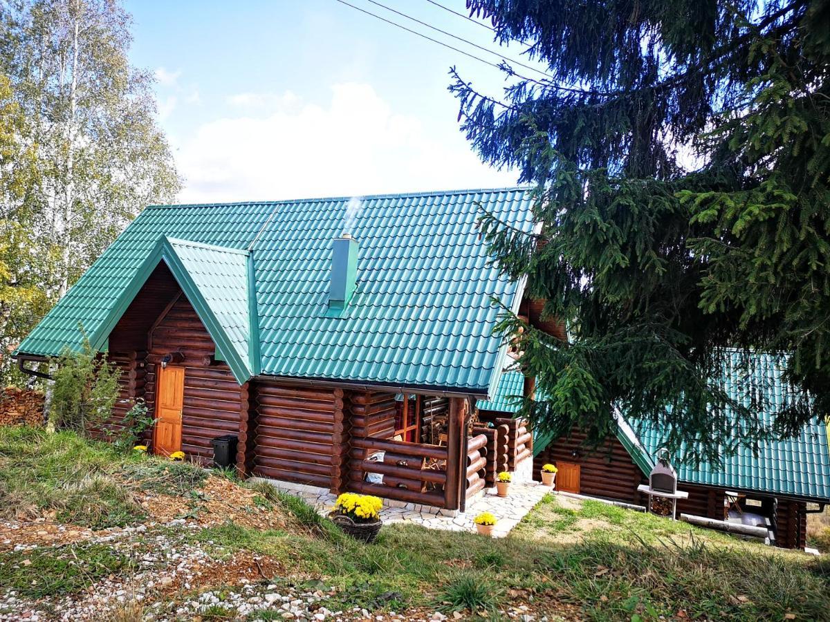 Zlatarske brvnare Zlatar Chalets Nova Varoš Exteriör bild