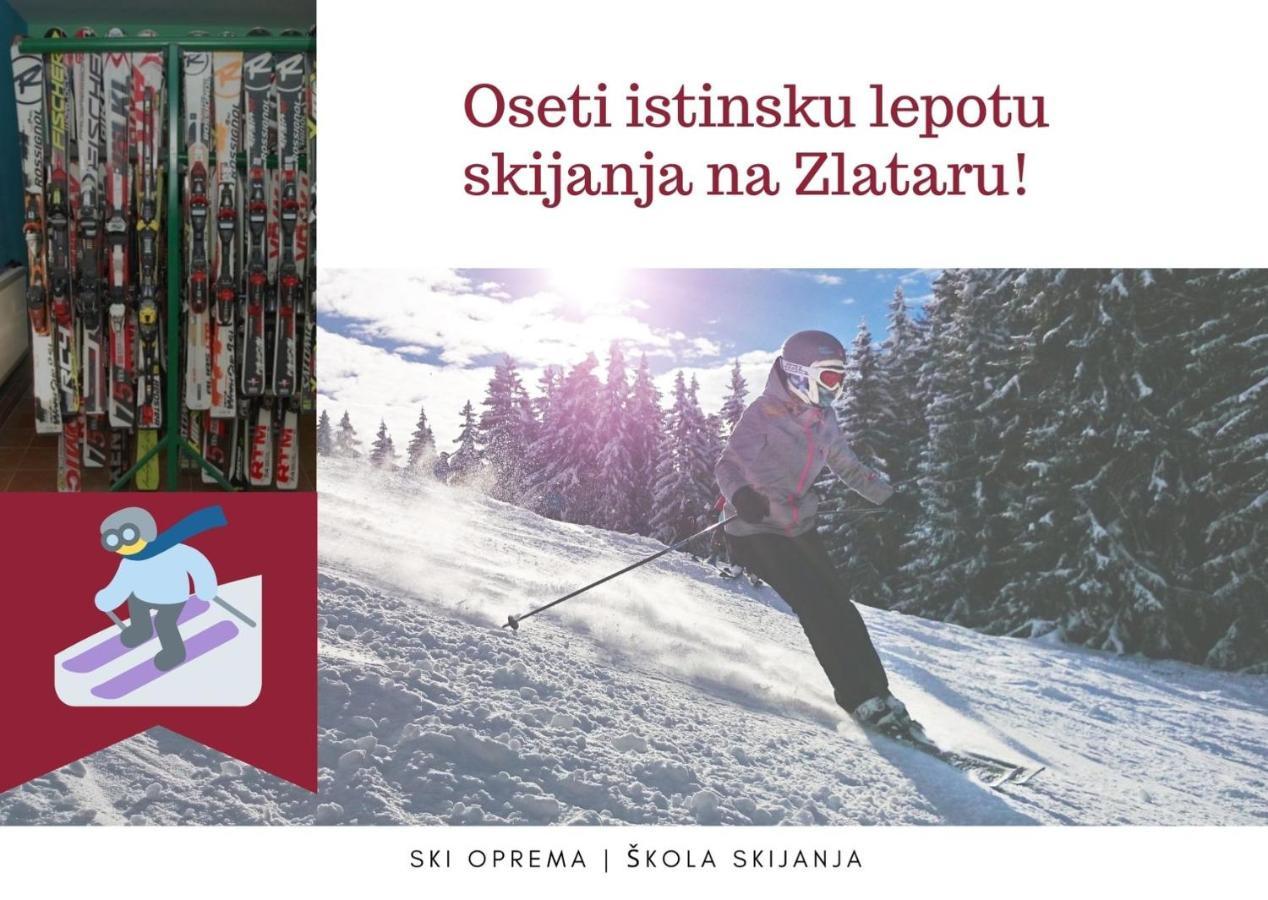 Zlatarske brvnare Zlatar Chalets Nova Varoš Exteriör bild