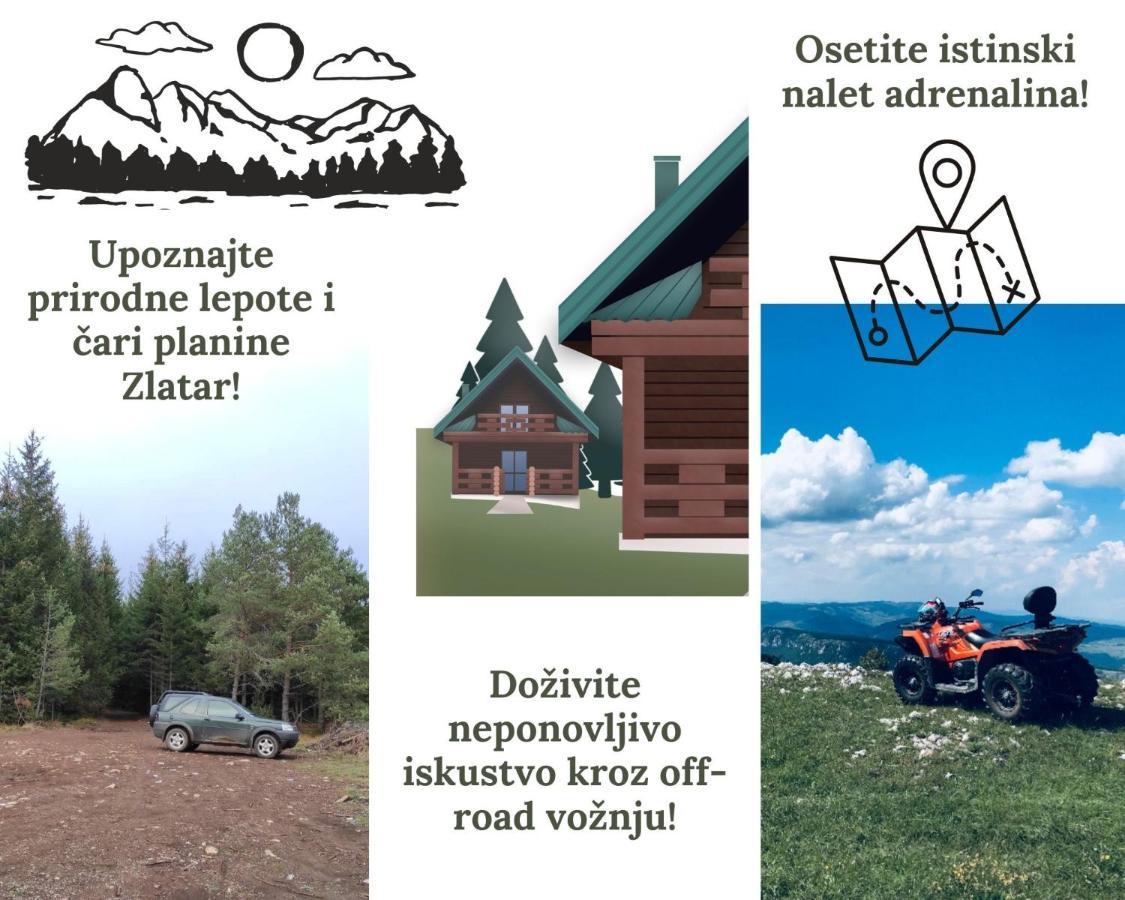Zlatarske brvnare Zlatar Chalets Nova Varoš Exteriör bild